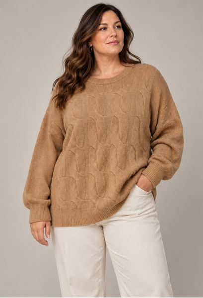 Immagine di CASHMERE AND VISCOSE SWEATER  FOR A COMFY FIT